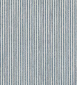 Poulton Stripe Wallpaper by Fermoie Baby Blue