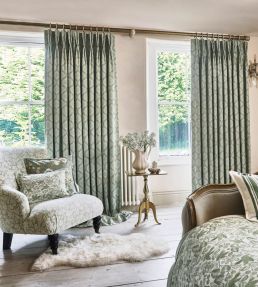 Hollies Fabric by Prestigious Textiles Willow