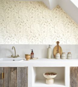 Prairie Wallpaper by Casadeco Lin