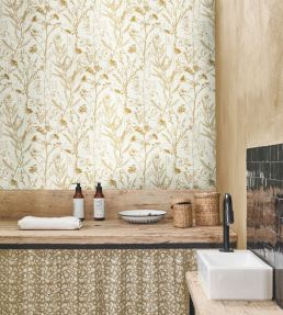 Prairie Wallpaper by Casadeco Lin