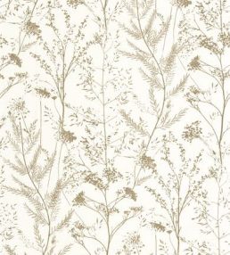 Prairie Wallpaper by Casadeco Olive