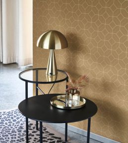 Precision Wallpaper by Casadeco Chamois