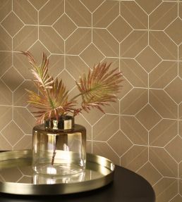Precision Wallpaper by Casadeco Chamois
