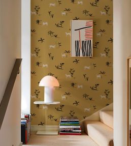 Prehistoric Creatures Wallpaper by Tres Tintas Ocher