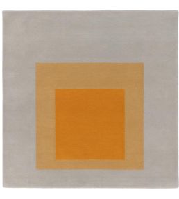 CF Editions Preparedness by Josef Albers rug Grey/ Orange 49157-CFR135-01 Grey/ Orange