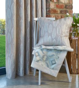 Quill Fabric by Prestigious Textiles Teal