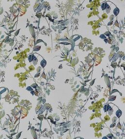Bougainvillea Fabric by Prestigious Textiles Waterfall