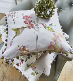Humming Bird Fabric by Prestigious Textiles Rose Quartz