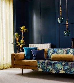 Forbidden Forest Fabric by Prestigious Textiles Ebony