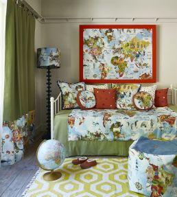 Adventure Fabric by Prestigious Textiles Rainbow