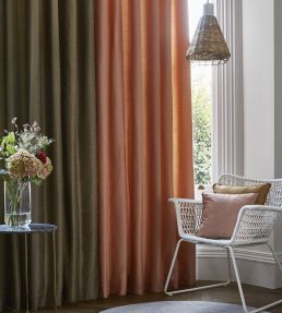 Tussah Fabric by Prestigious Textiles Pumpkin