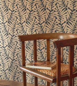 Preston Wallpaper by Casadeco Mordore Noir