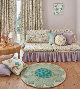 Villa Nova Pretty Petals rug Green RG2046M Green