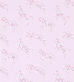 Pretty Ponies Wallpaper by Sanderson Pink/Vanilla