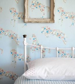 Pretty Ponies Wallpaper by Sanderson Pink/Vanilla