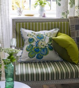 Primevere Cushion 50 x 50cm by Designers Guild Cobalt
