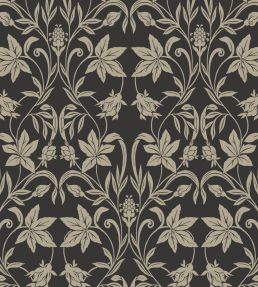 Primrose Wallpaper by Casadeco Noir Fusain