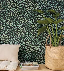 Printemps Wallpaper by Caselio Blanc Nacre