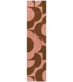 Orla Kiely Prism Flower Runner rug Pink/Terracotta 158002067230-US Pink/Terracotta
