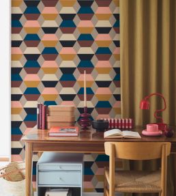 Prisma Wallpaper by Borastapeter Oatmeal/Mountain Sand