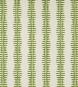 Priya Stripe Fabric by Jane Churchill Green
