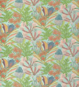 Protea Print Fabric by Thibaut Pool