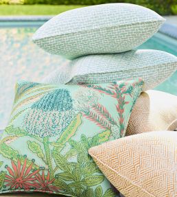 Protea Print Fabric by Thibaut Pool