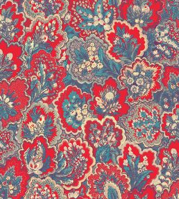 Provencal Wallpaper by Jannelli&Volpi Red/Blue