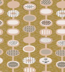 Provence Wallpaper by Mini Moderns Light Ochre