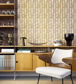Provence Wallpaper by Mini Moderns Light Ochre