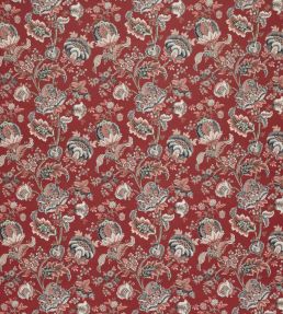 Prunella Fabric by Ashley Wilde Crimson