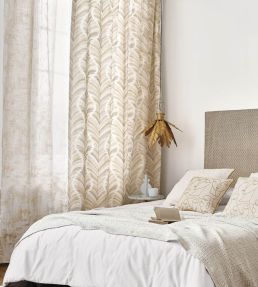 Je T'aime Fabric by Camengo Indigo