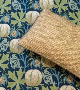 Pumpkins Fabric by GP & J Baker Red/Green