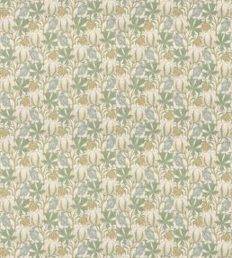 Pumpkins Fabric by GP & J Baker Aqua