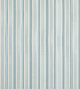Purbeck Stripe Fabric by Baker Lifestyle Aqua