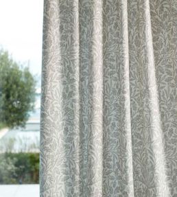 Pure Acorn Wide Width Fabric by Morris & Co Stone