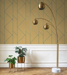 Pure Wallpaper by Casadeco Caramel