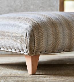 Pure Hekla Wool Fabric by Morris & Co Cloud Grey