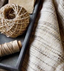 Pure Laxa Weave Fabric by Morris & Co Cloud Grey