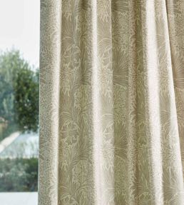 Pure Marigold Wide Width Fabric by Morris & Co Stone