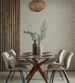 Purity Cork Wallpaper by 1838 Wallcoverings Neutral