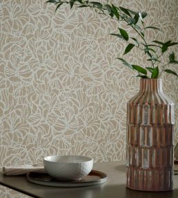 Purity Cork Wallpaper by 1838 Wallcoverings Neutral