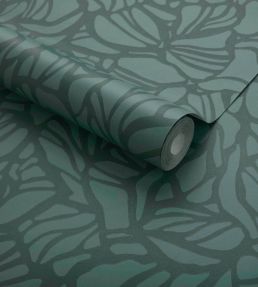 Purity Wallpaper by 1838 Wallcoverings Forest