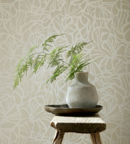 Purity Wallpaper by 1838 Wallcoverings Porcelain