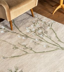 Brink & Campman Pussy Willow rug Hedgerow Green 079807140200 Hedgerow Green