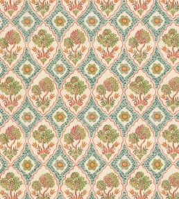 Puzzlewood Fabric by George & Minnie Aqua