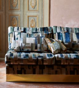Quadrata Fabric by Black Edition Mercury