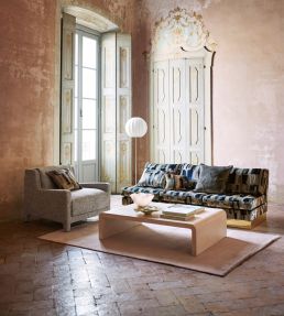 Quadrata Fabric by Black Edition Lazurite