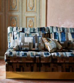 Quadrata Cushion 40 x 60cm by Black Edition Mercury