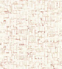 Quadrata Wallpaper by Clarke & Clarke Blush